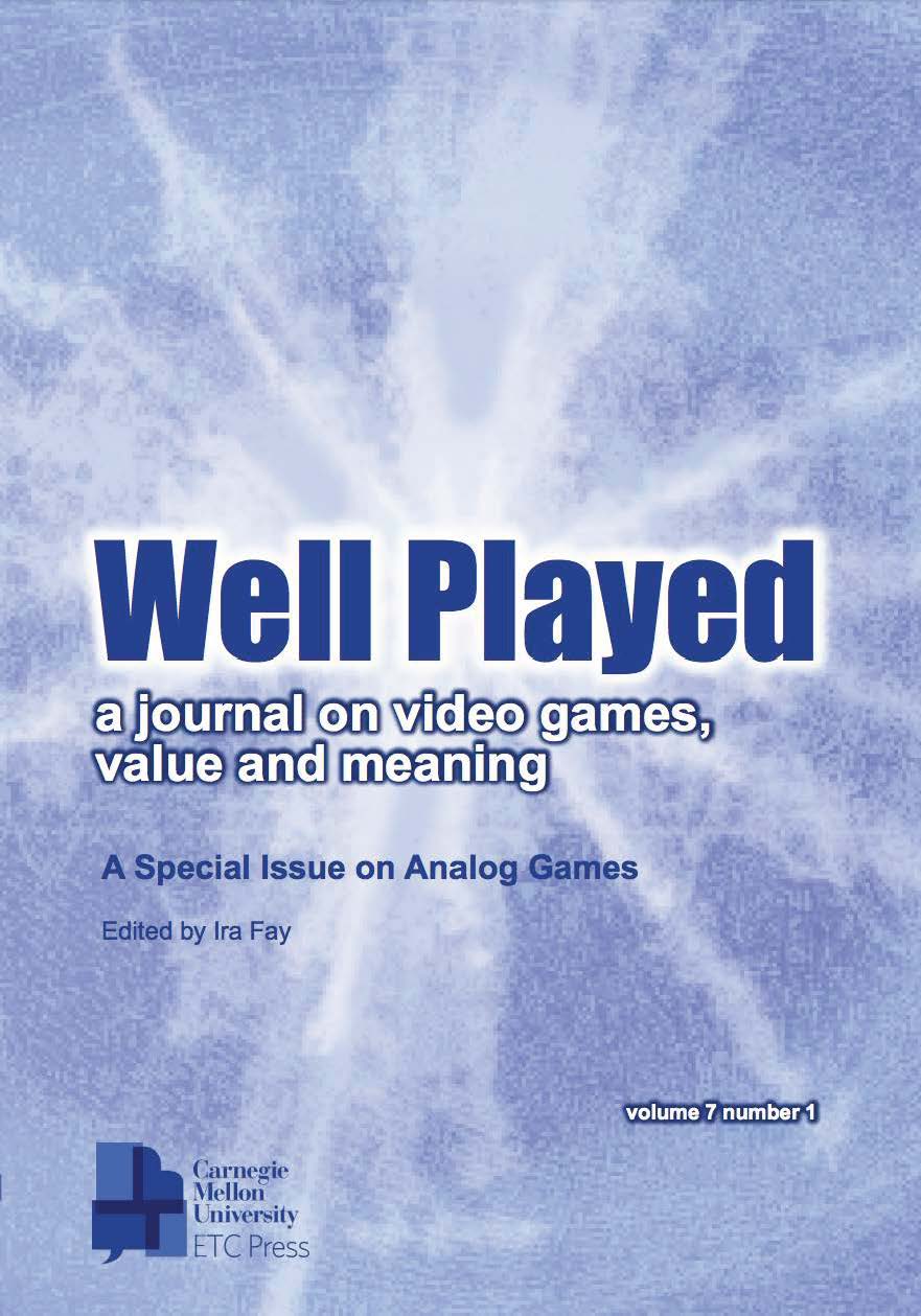 Well Played (Vol. 7, No. 1)
