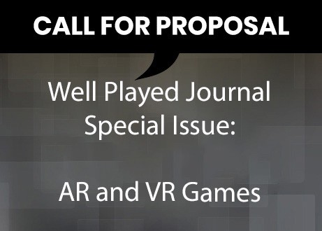 Call for Proposal: Well Played Journal